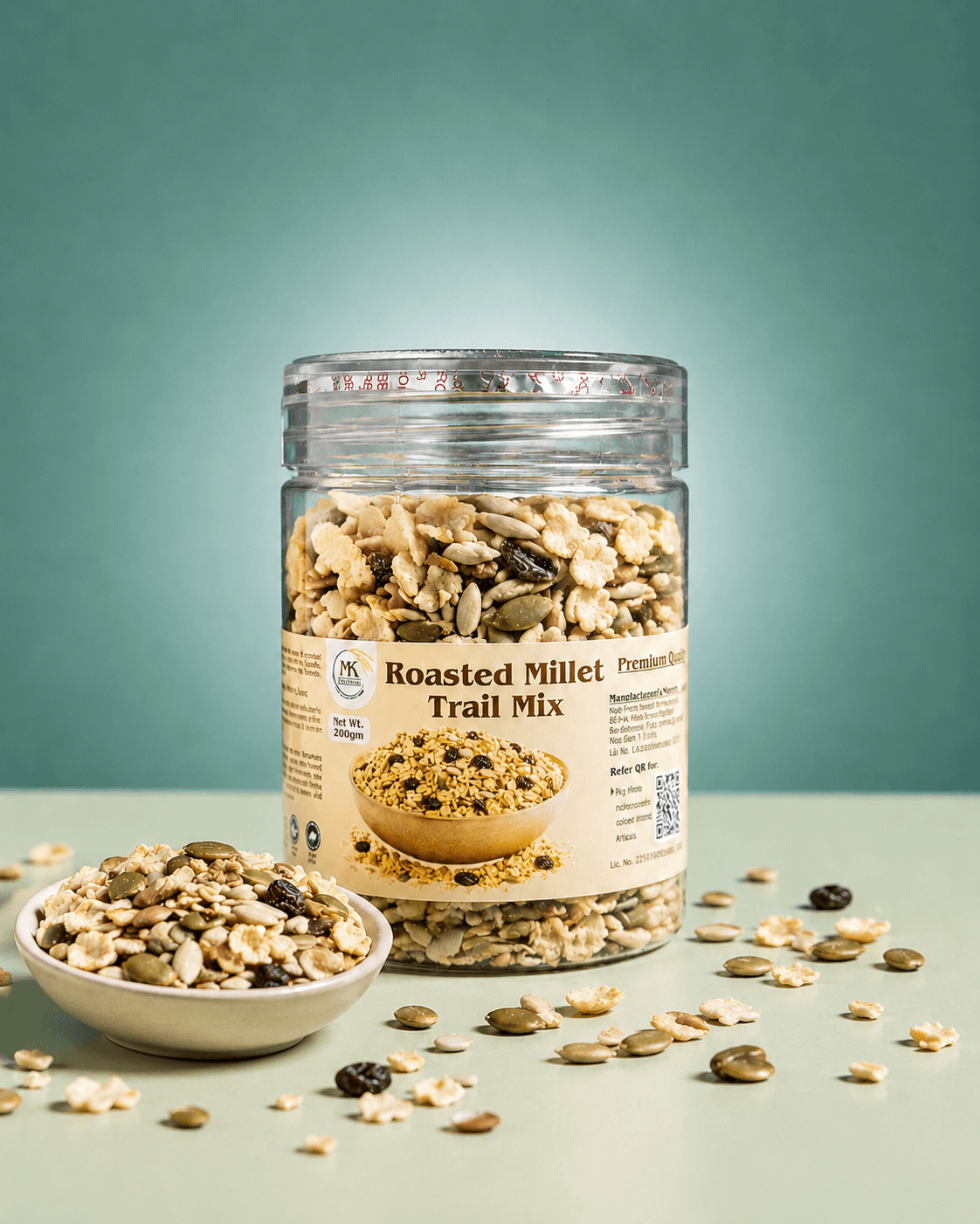 Roasted Millet Trail Mix
