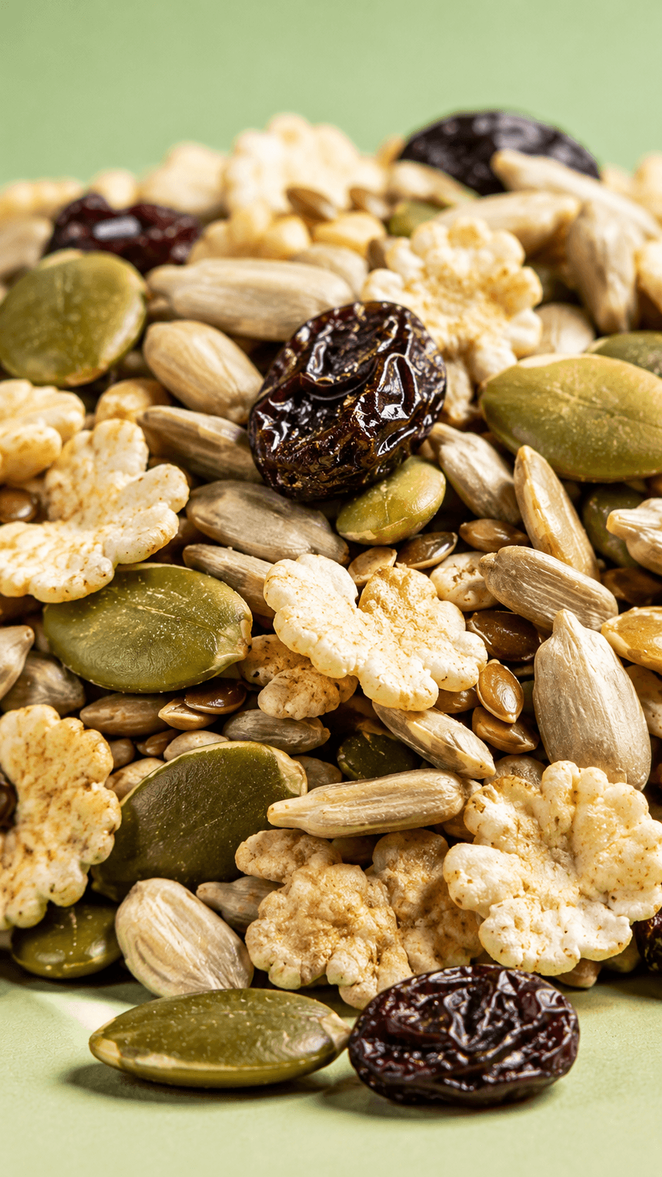 Roasted Millet Trail Mix, macro
