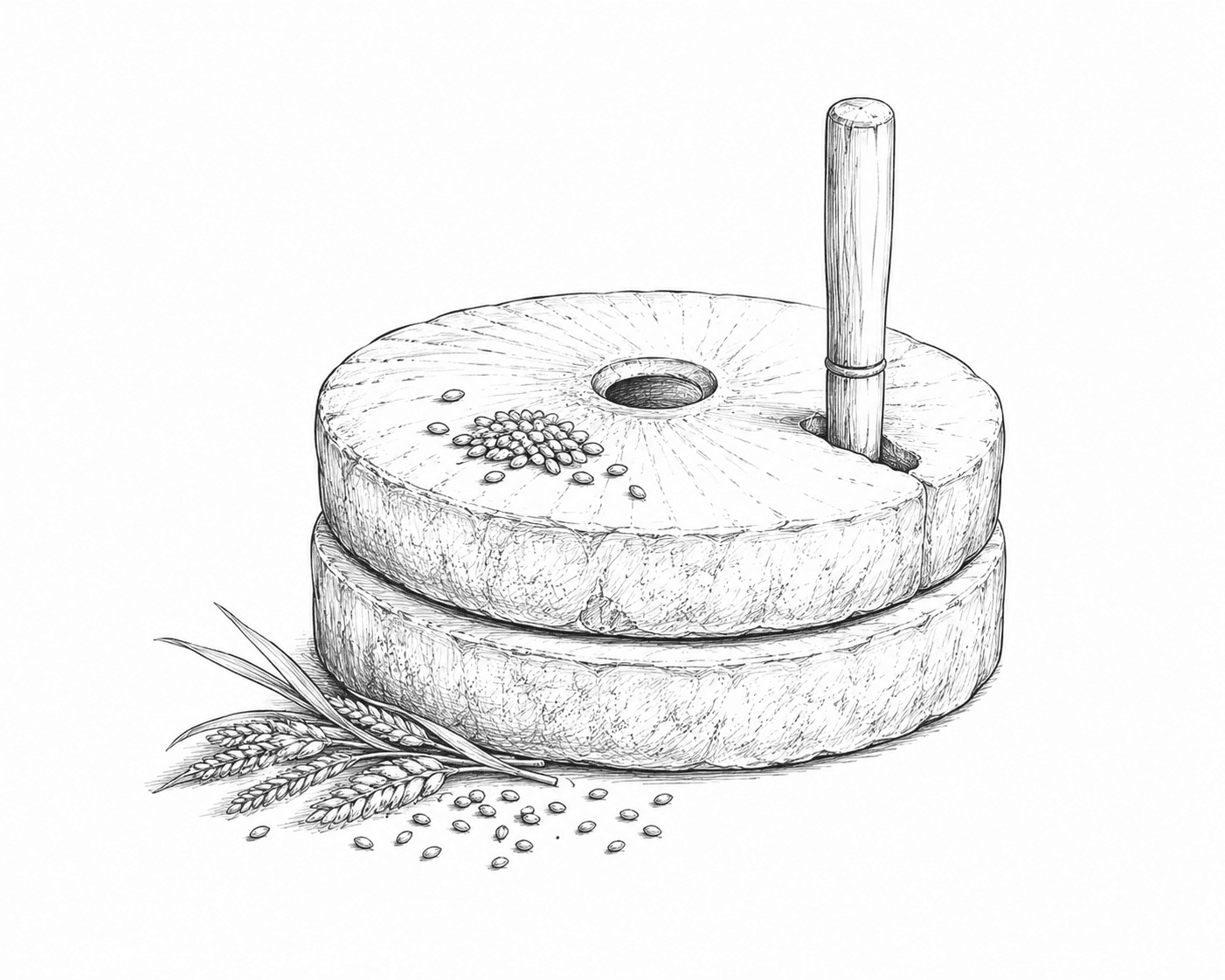 Zero Maida, hand-drawn illustration