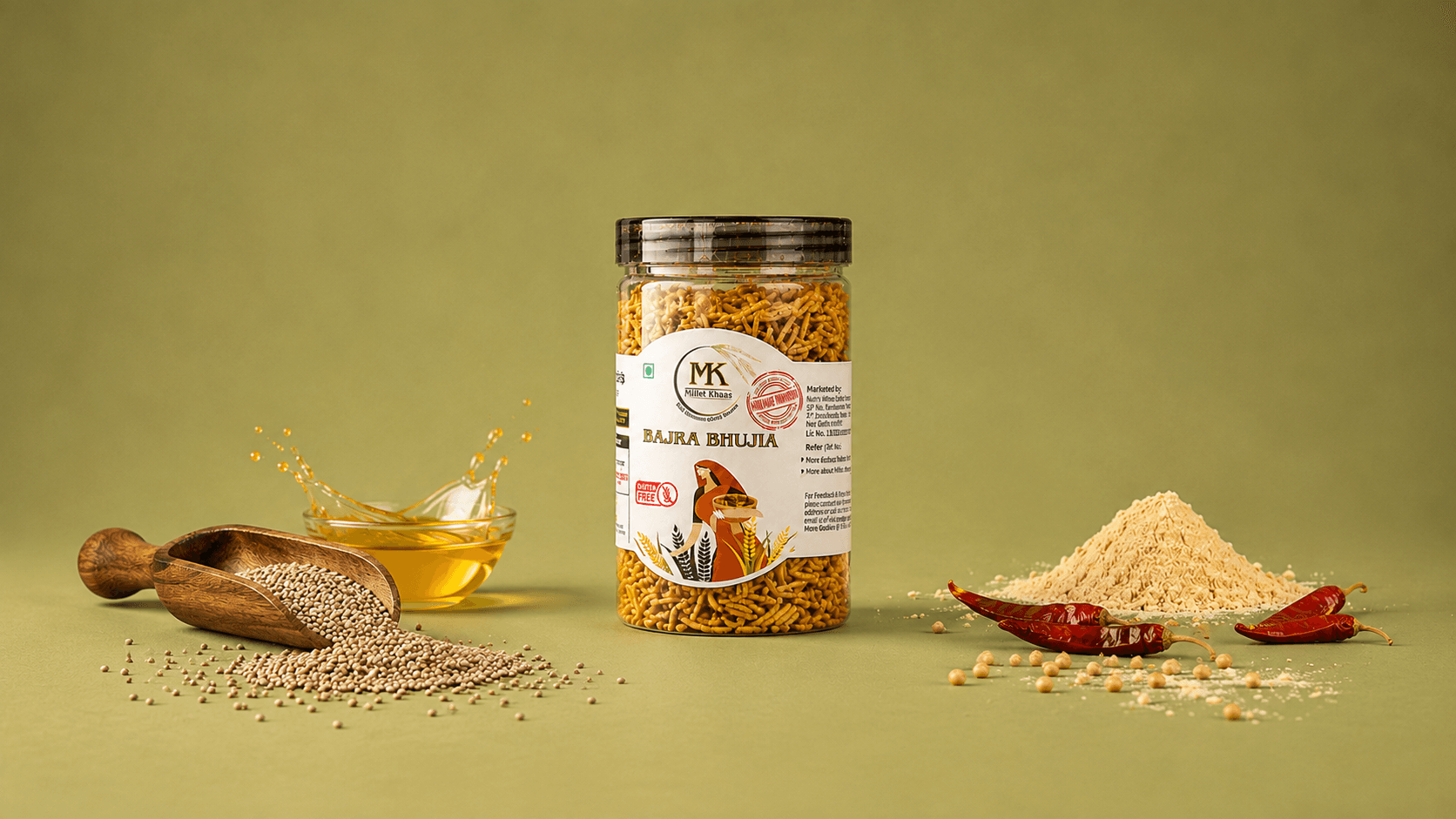 The Khaas Recipe, Bajra Bhujia